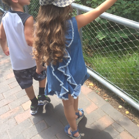 Wolf & Rita denim two piece set - Picture 1 of 6